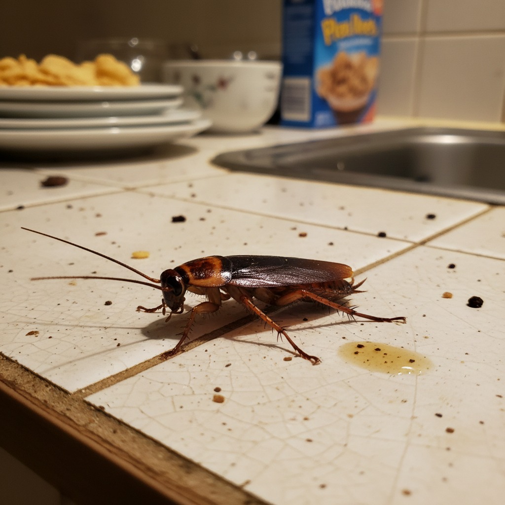 Waterford city cockroaches pest control by district pest control